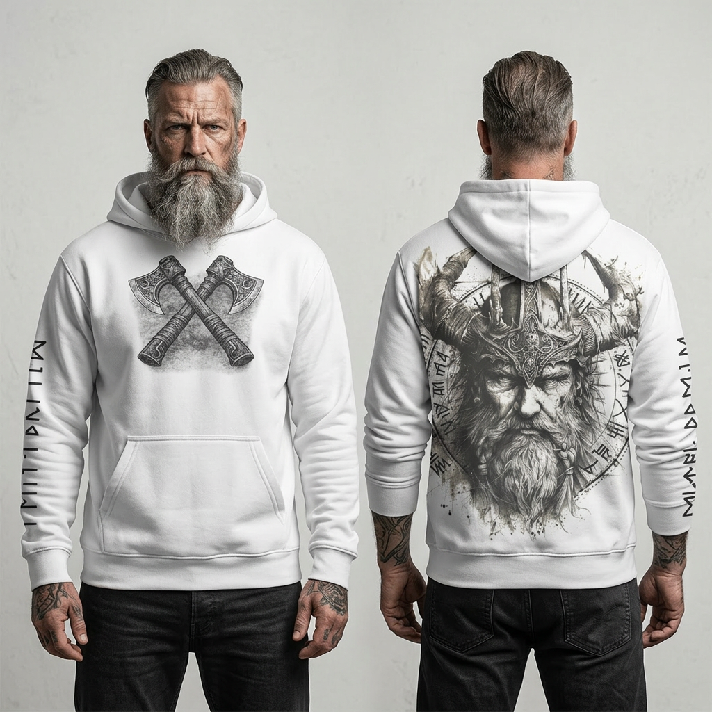ESTAS “ODIN’S WRATH” Viking Hoodie