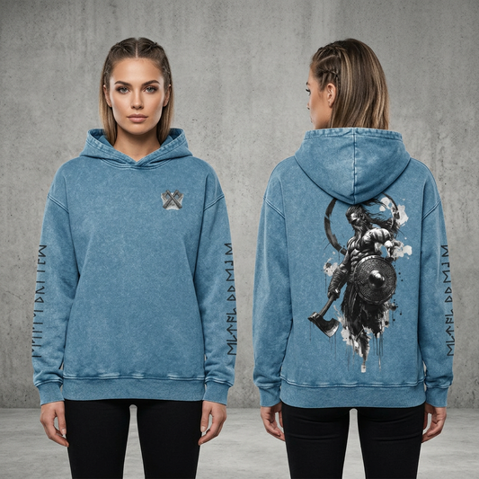 Ghost of Valhalla – Premium Viking Hoodie