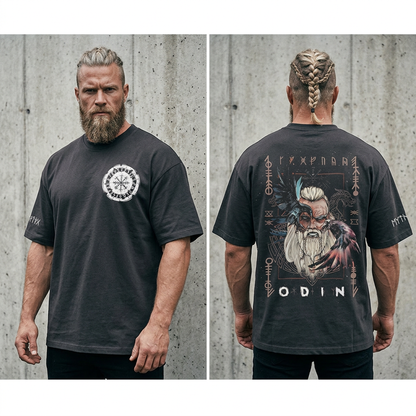 Odin the Allfather — Oversized Viking T-Shirt
