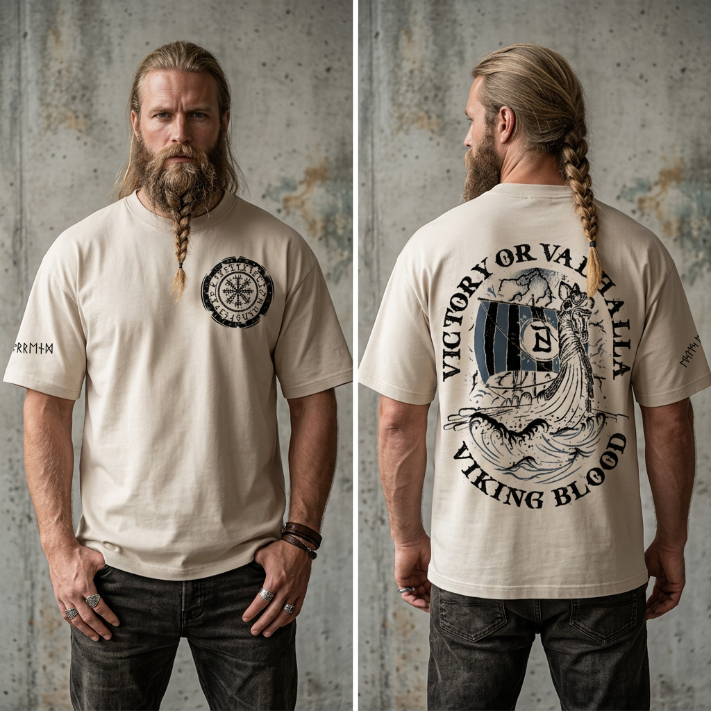 Viking Blood — Victory or Valhalla T-Shirt