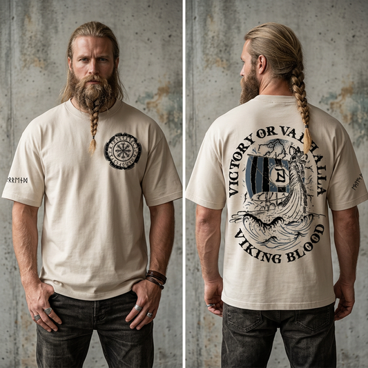 Viking Blood — Victory or Valhalla T-Shirt