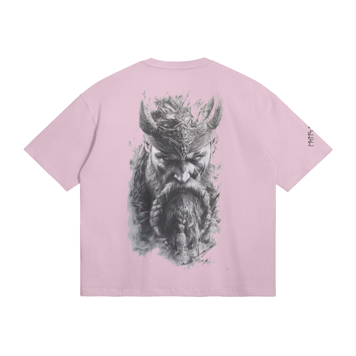 Nordic King Viking T-Shirt-Back Side