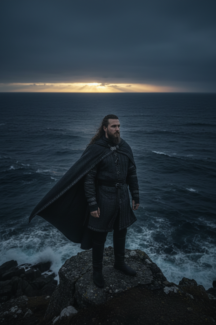 Viking warrior — cold fire within
